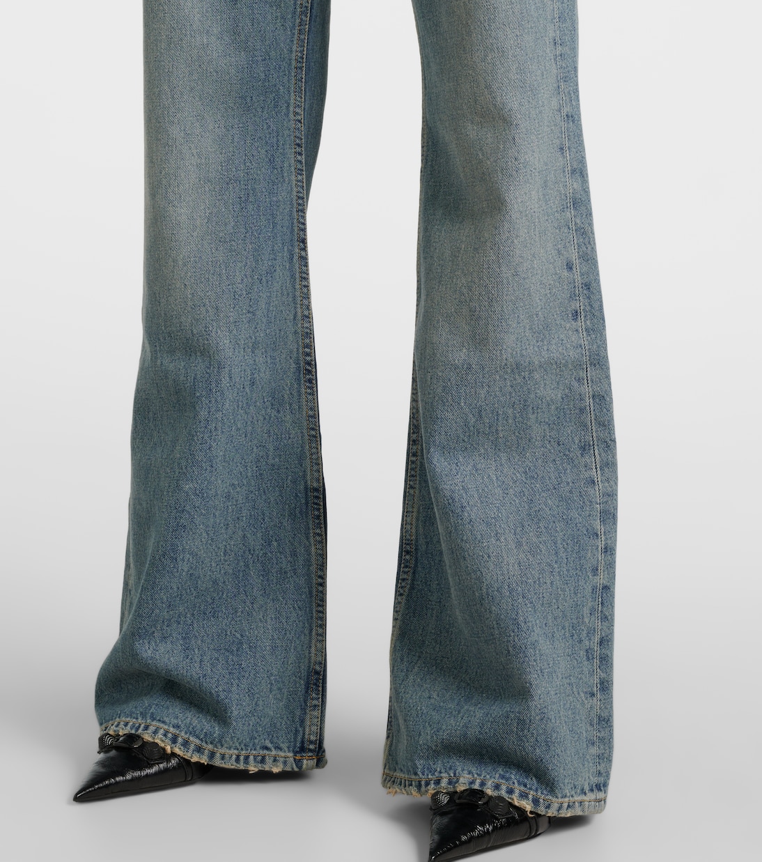 Mid-rise flared jeans | Balenciaga