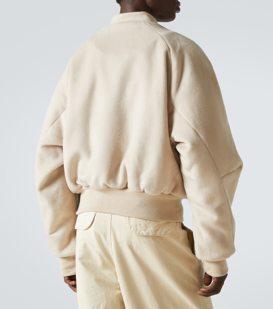 Wool-blend bomber jacket | Entire Studios