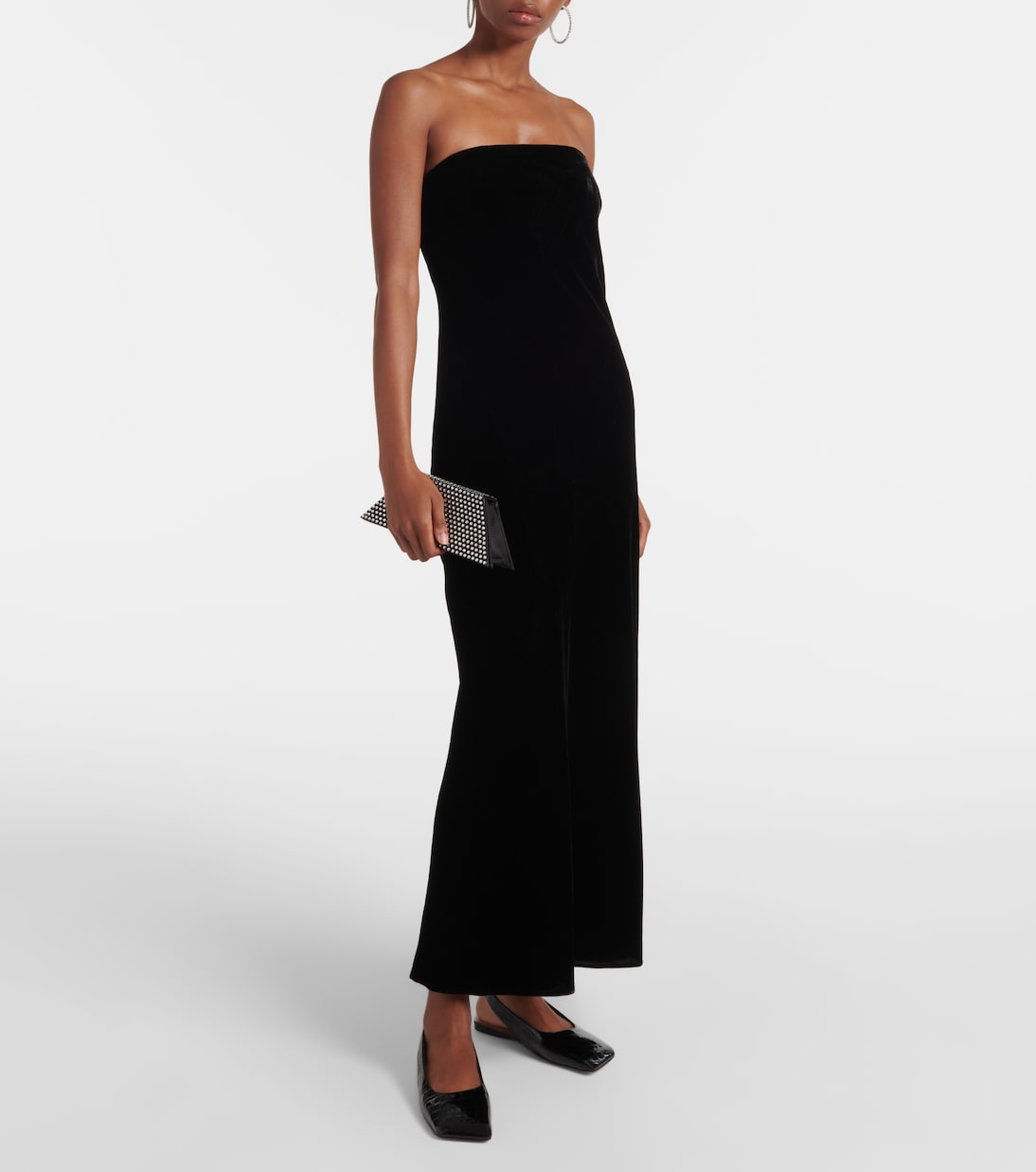 Ane patent leather slingback flats | Amina Muaddi