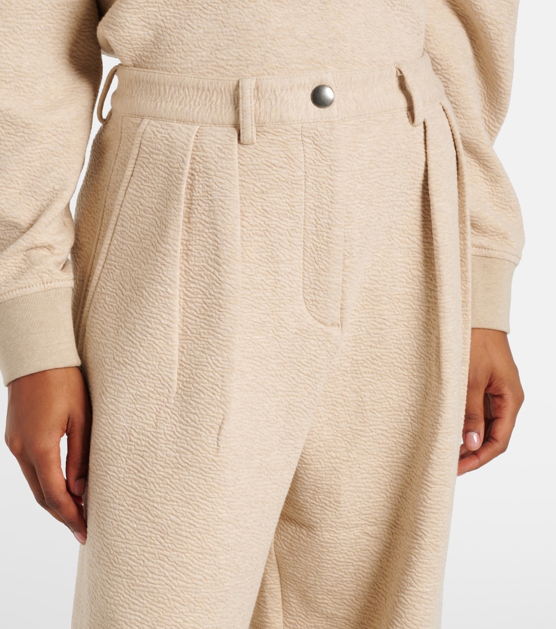 Pantalon ample White Label Tristan en coton mélangé | Proenza Schouler