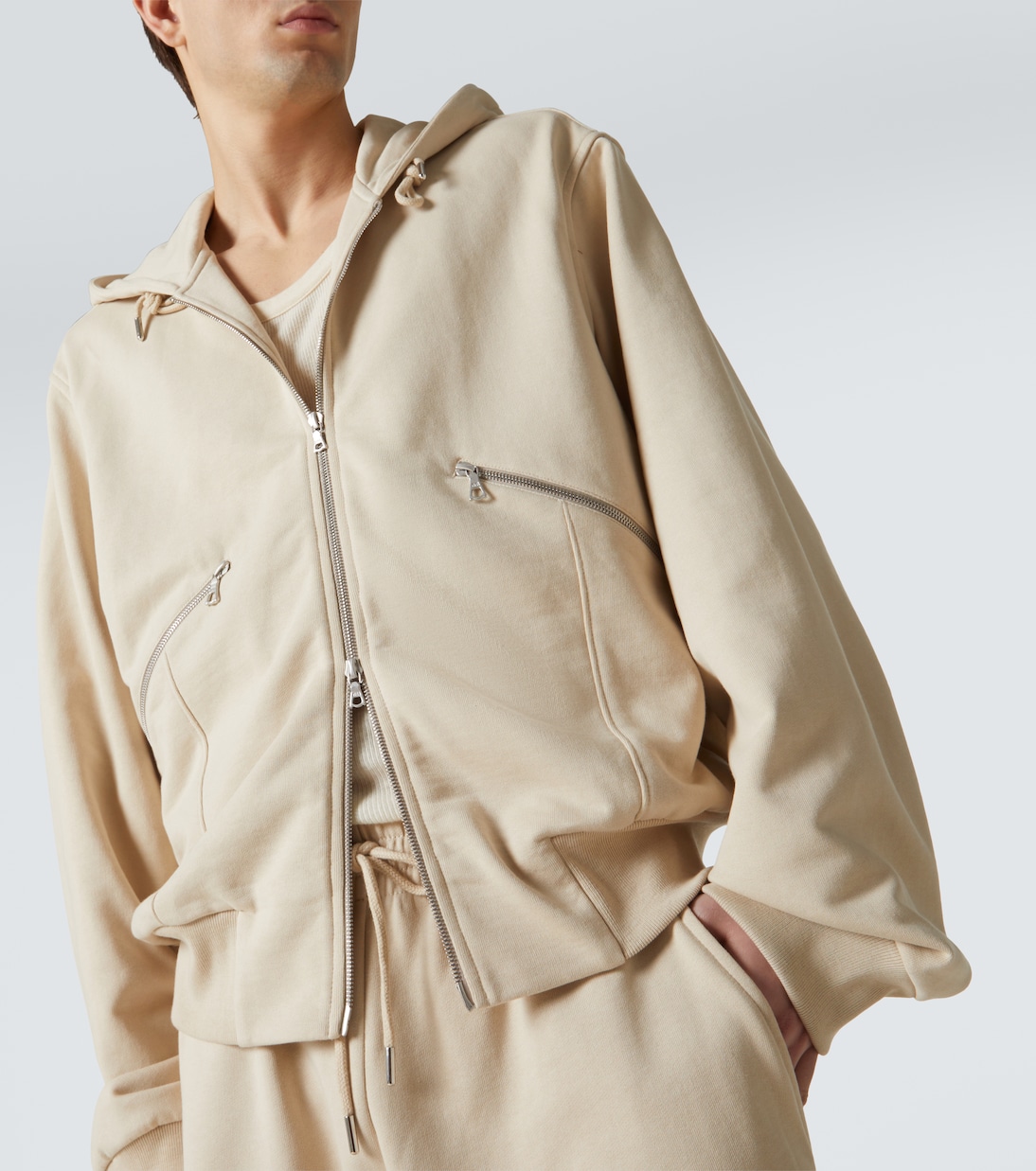 Felpa in cotone con cappuccio | Dries Van Noten