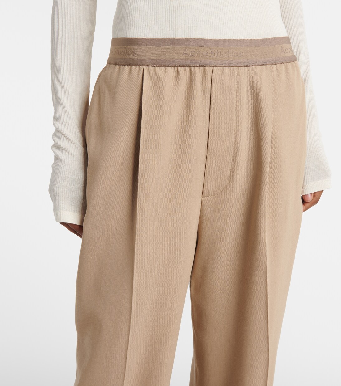 Pantalones anchos de sarga | Acne Studios