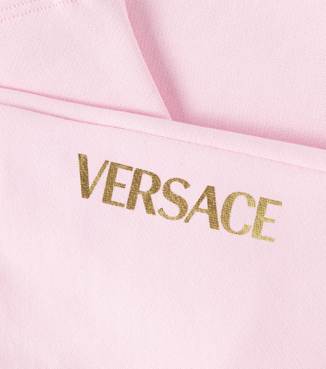 Baby logo cotton jersey sweatpants | Versace Kids