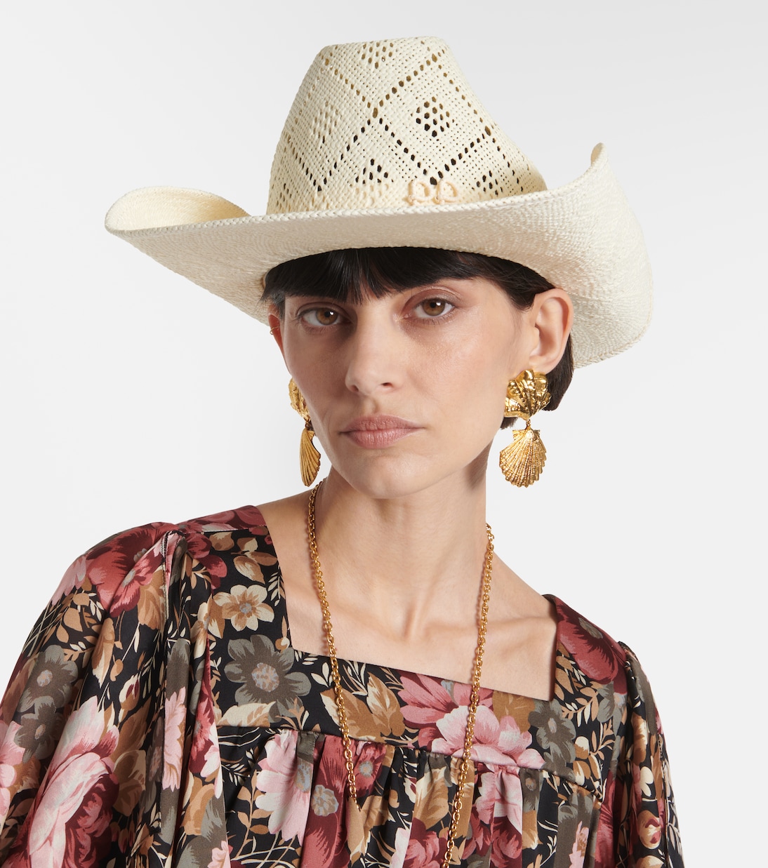 Logo straw boater hat | Ruslan Baginskiy