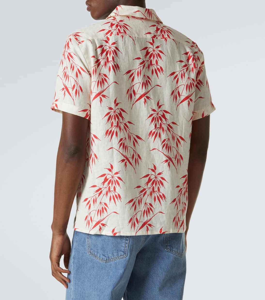 Camicia Hibbert in lino con stampa | Orlebar Brown