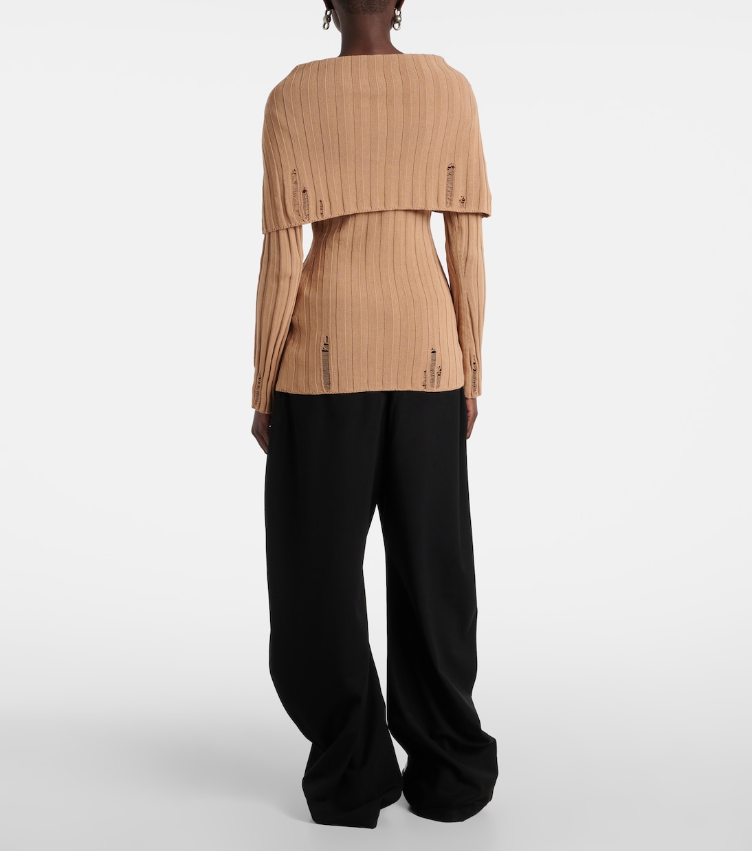 Cardigan en coton mélangé | Acne Studios