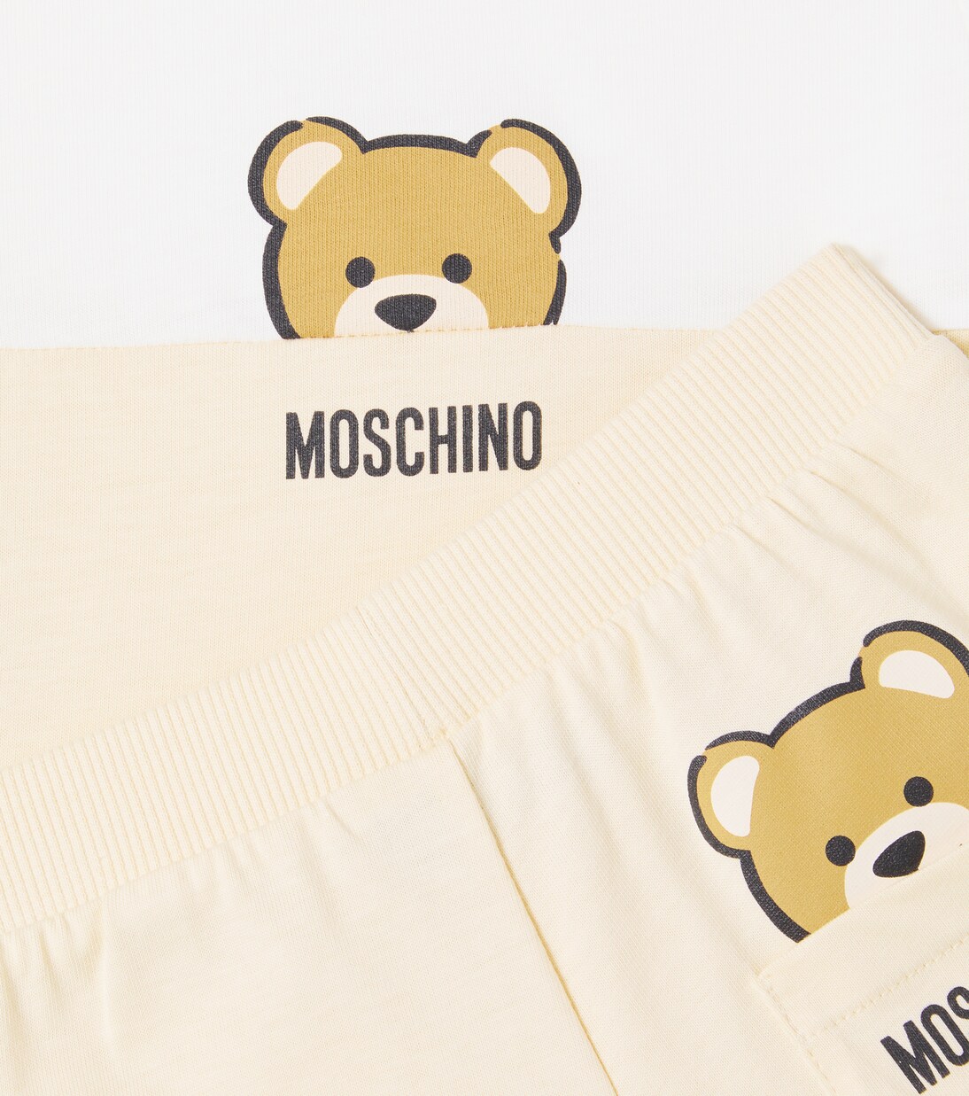 Bebé - set de camiseta y shorts de algodón | Moschino Kids