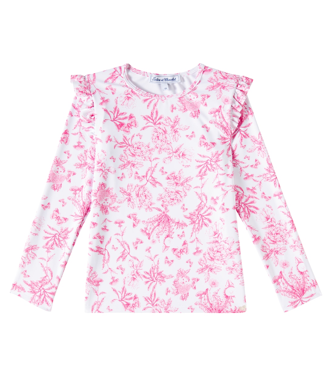 Floral rashguard top | Tartine et Chocolat