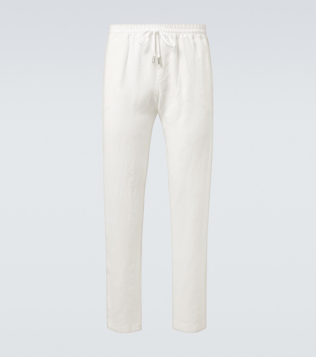 Linen straight pants | Thom Sweeney