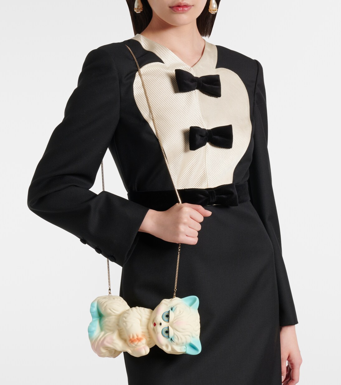 Le Chat de La Maison clutch | Valentino Garavani