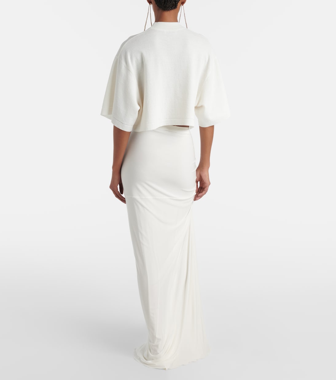 Cropped-Top aus einem Baumwollgemisch | Alaïa