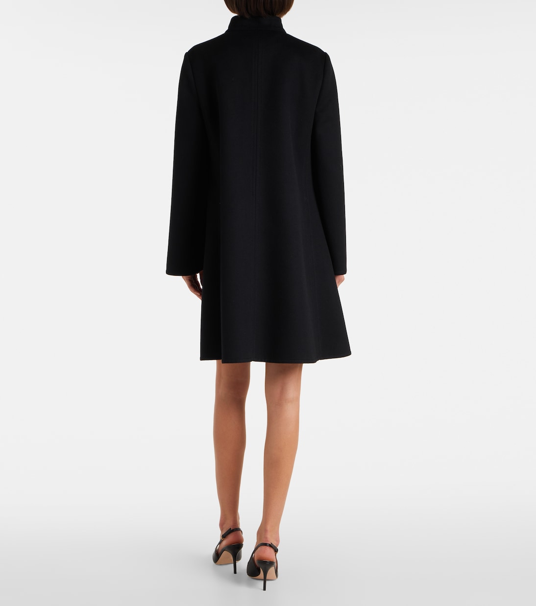 VGold wool and cashmere coat | Valentino