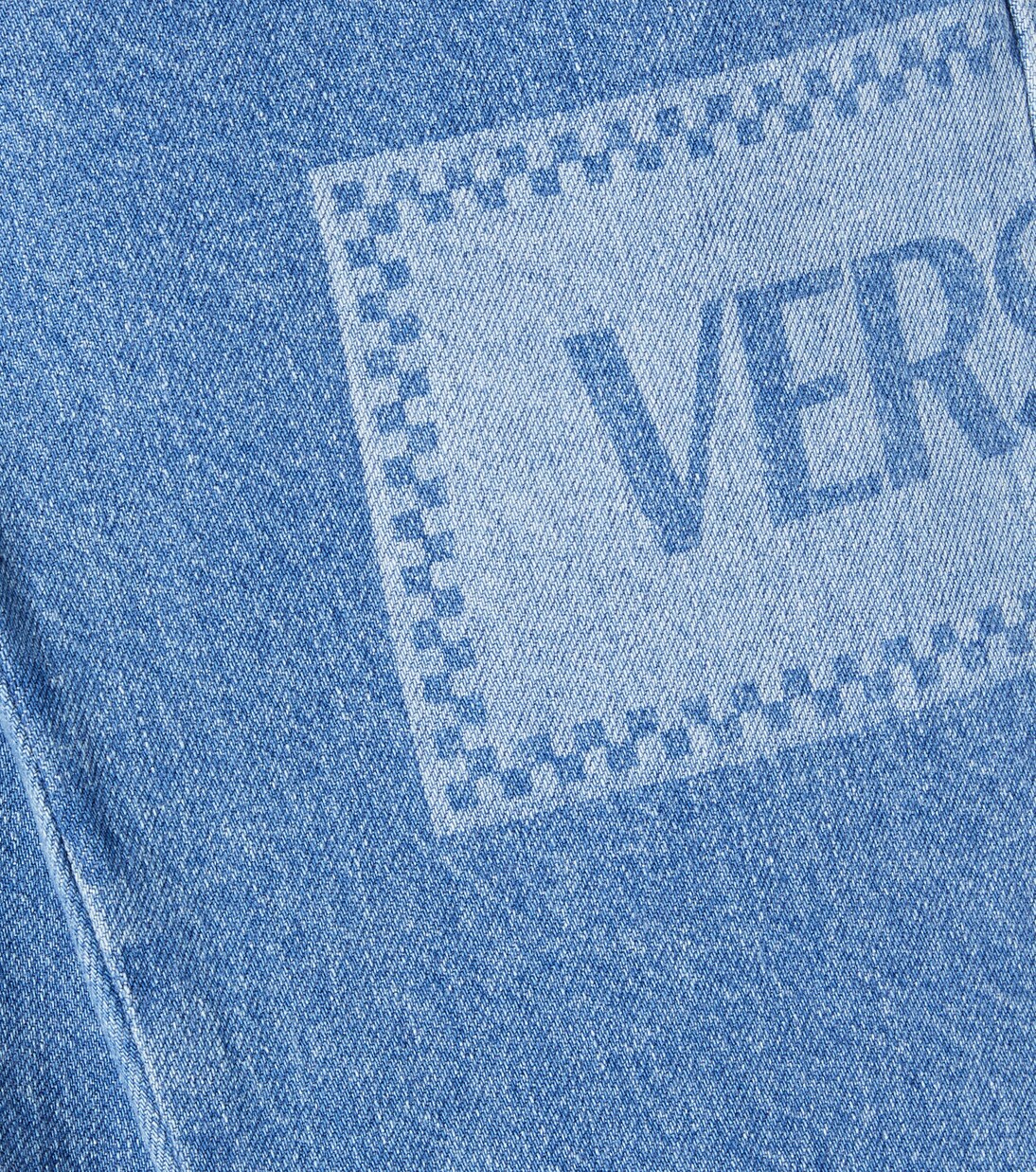 Logo straight jeans | Versace Kids