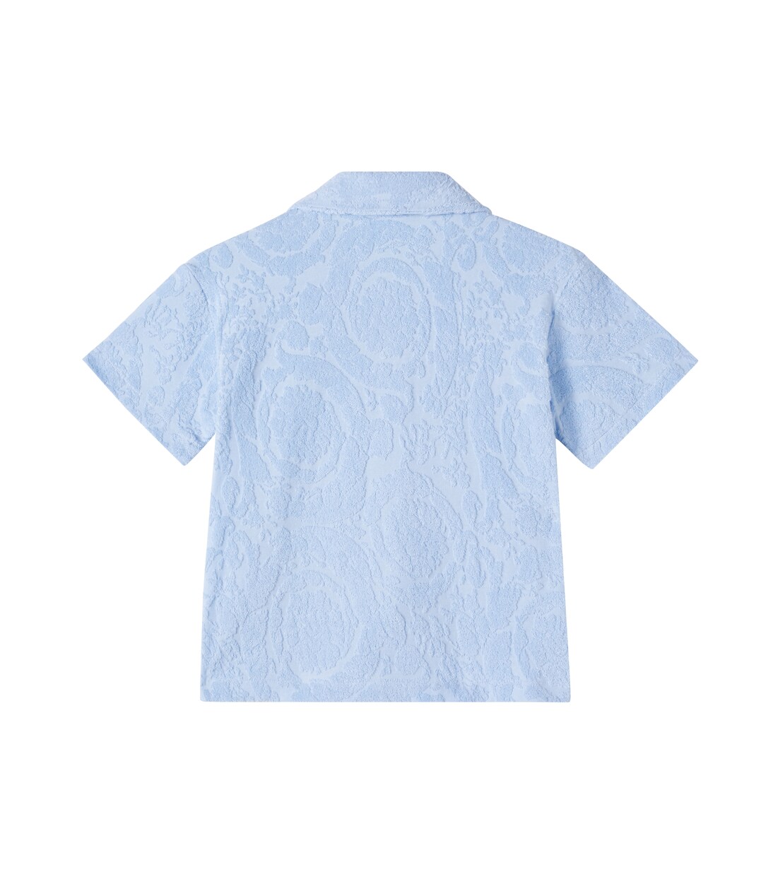 Cotton-blend terry shirt | Versace Kids