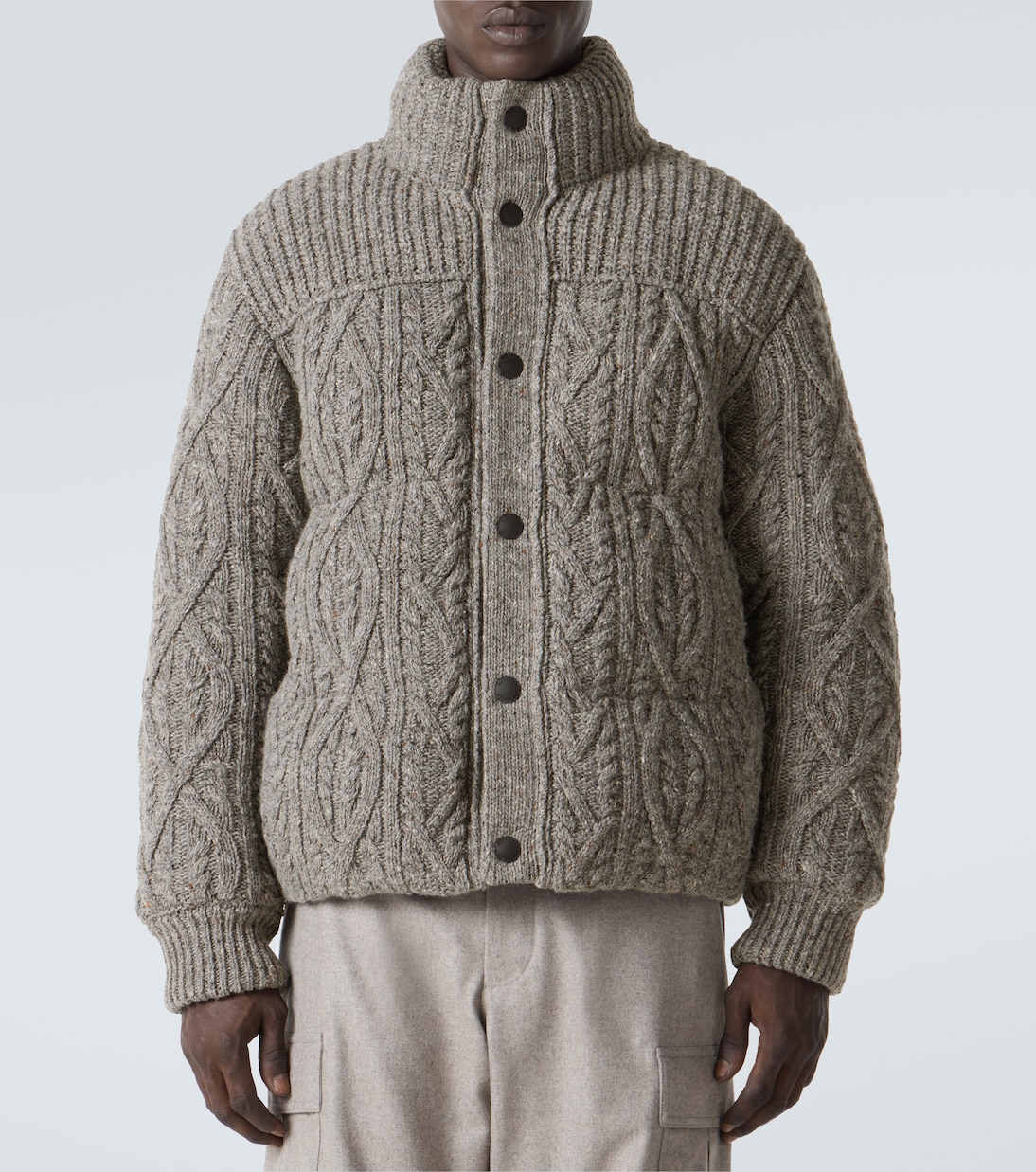 Daunenjacke Ellesmere aus Schurwolle | Moncler Grenoble