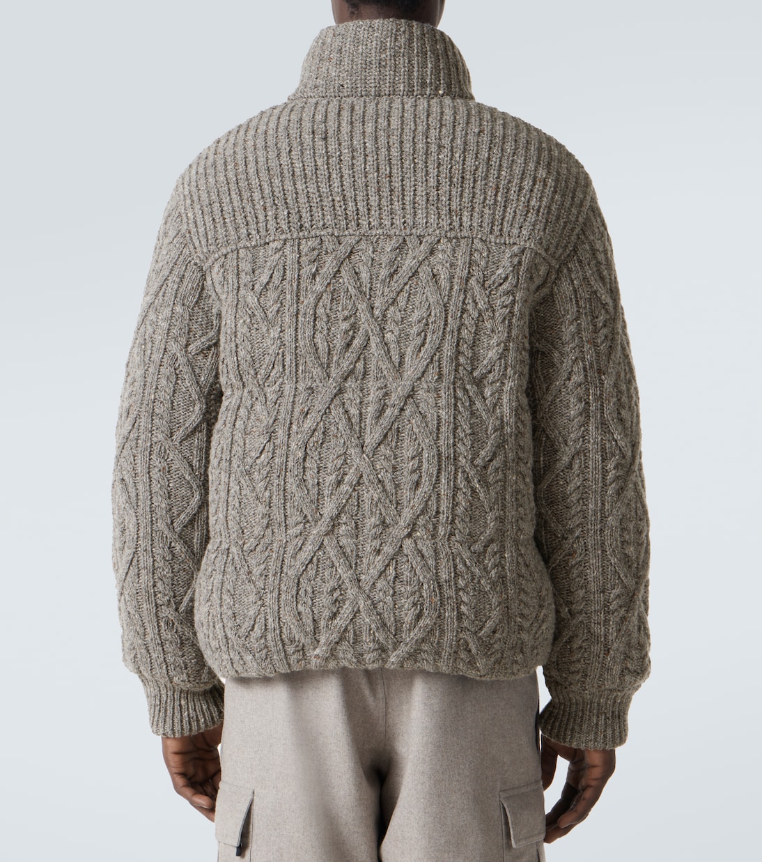 Daunenjacke Ellesmere aus Schurwolle | Moncler Grenoble