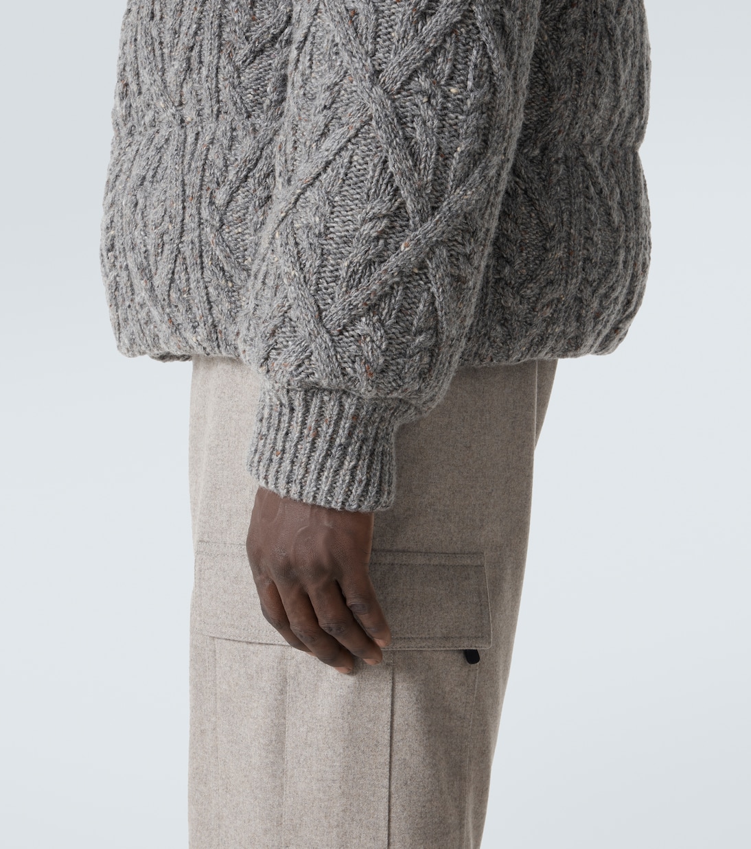 Daunenjacke Ellesmere aus Schurwolle | Moncler Grenoble