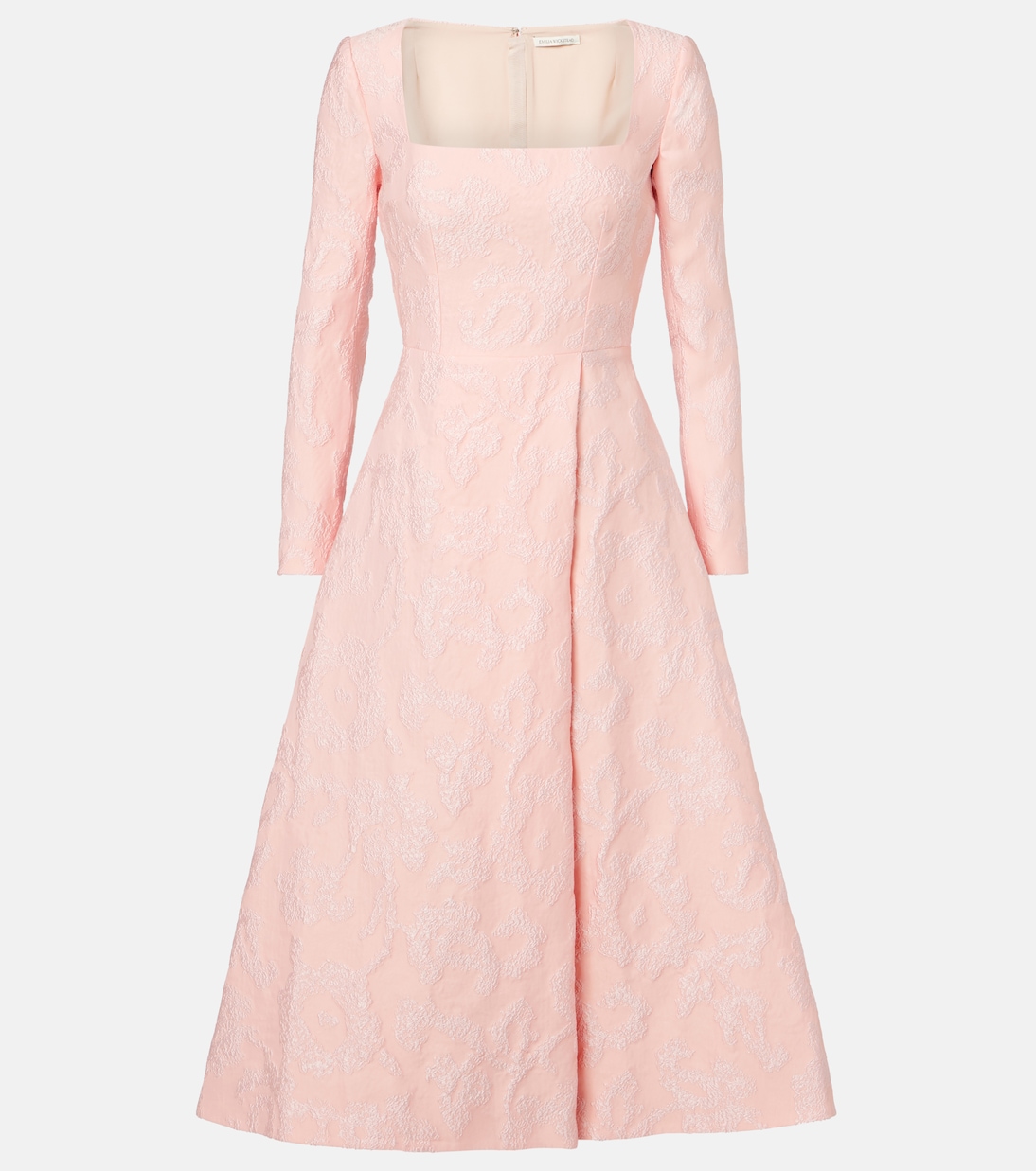 Glenda embroidered crêpe midi dress | Emilia Wickstead