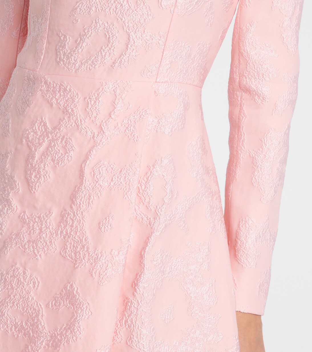 Glenda embroidered crêpe midi dress | Emilia Wickstead