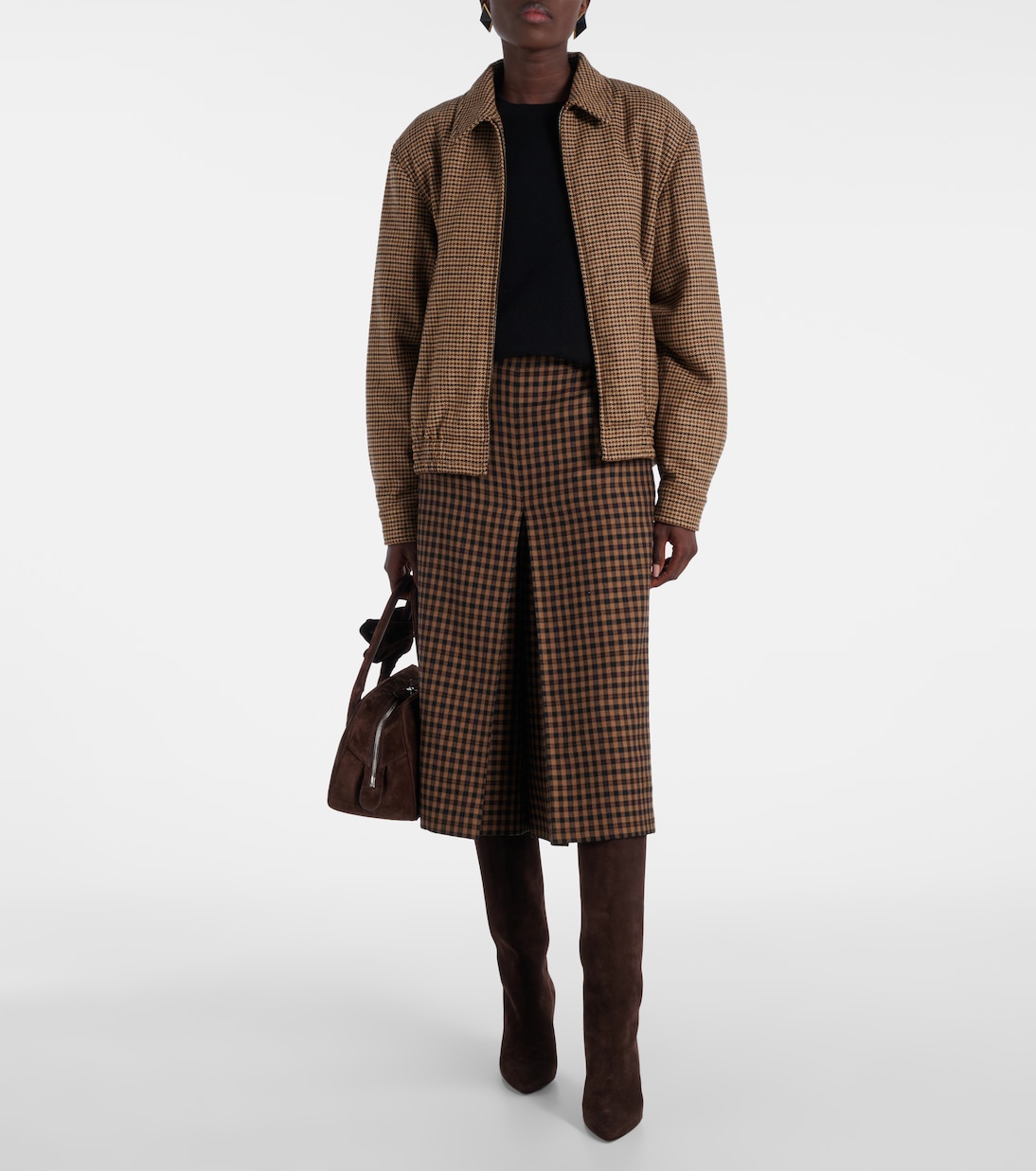 Stiefel Miralonepla 90 aus Veloursleder | Manolo Blahnik