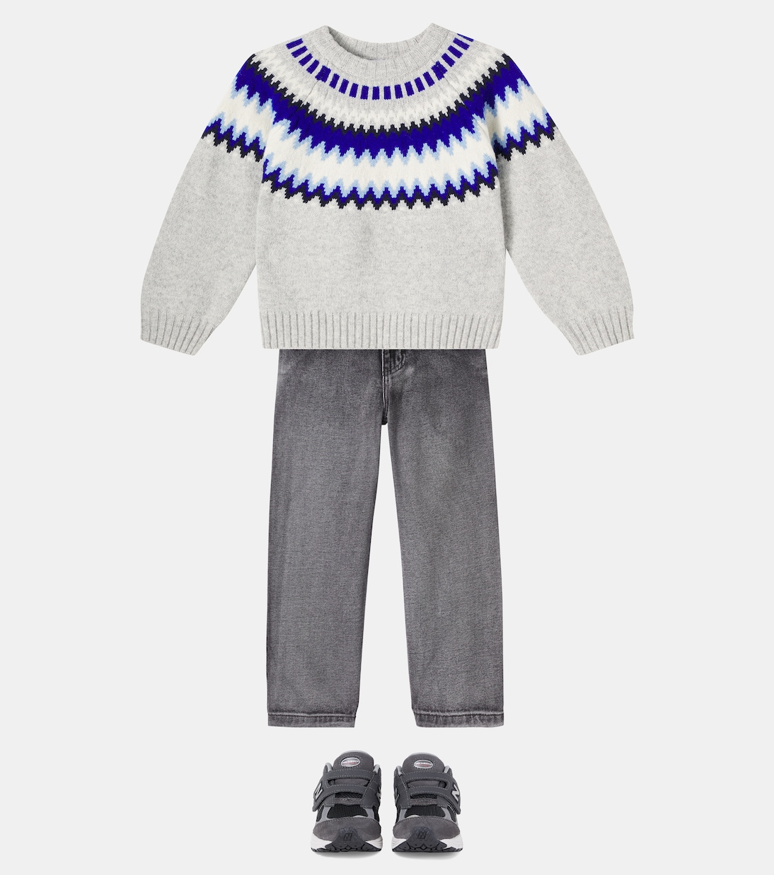 Baes jacquard wool sweater | Molo