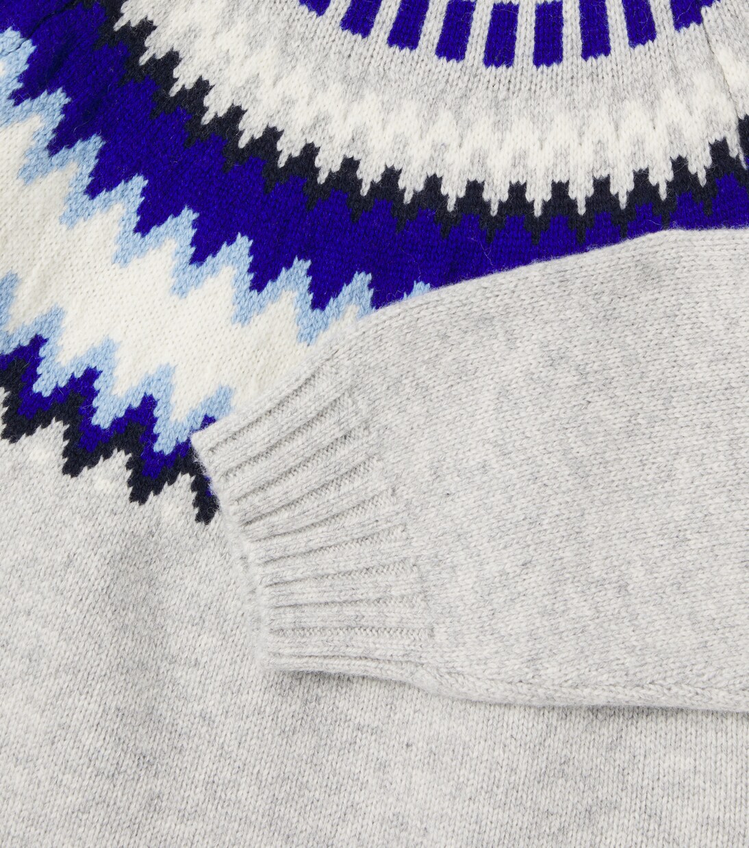 Baes jacquard wool sweater | Molo