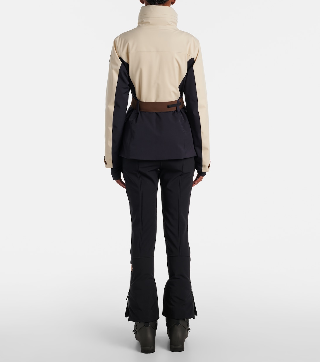 Belted ski jacket | Moncler Grenoble