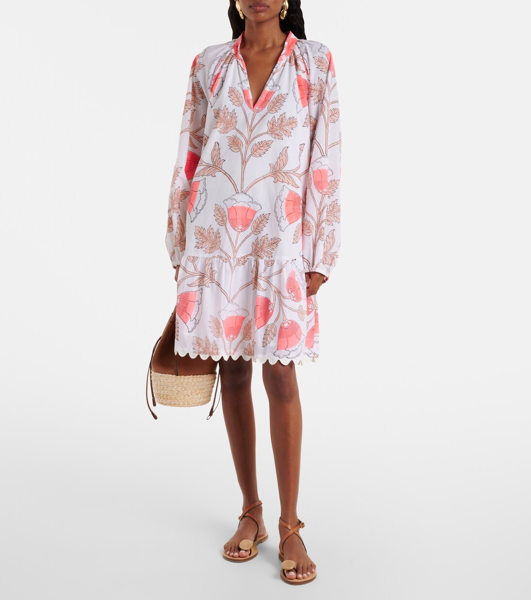 Robe imprimée en coton | Juliet Dunn