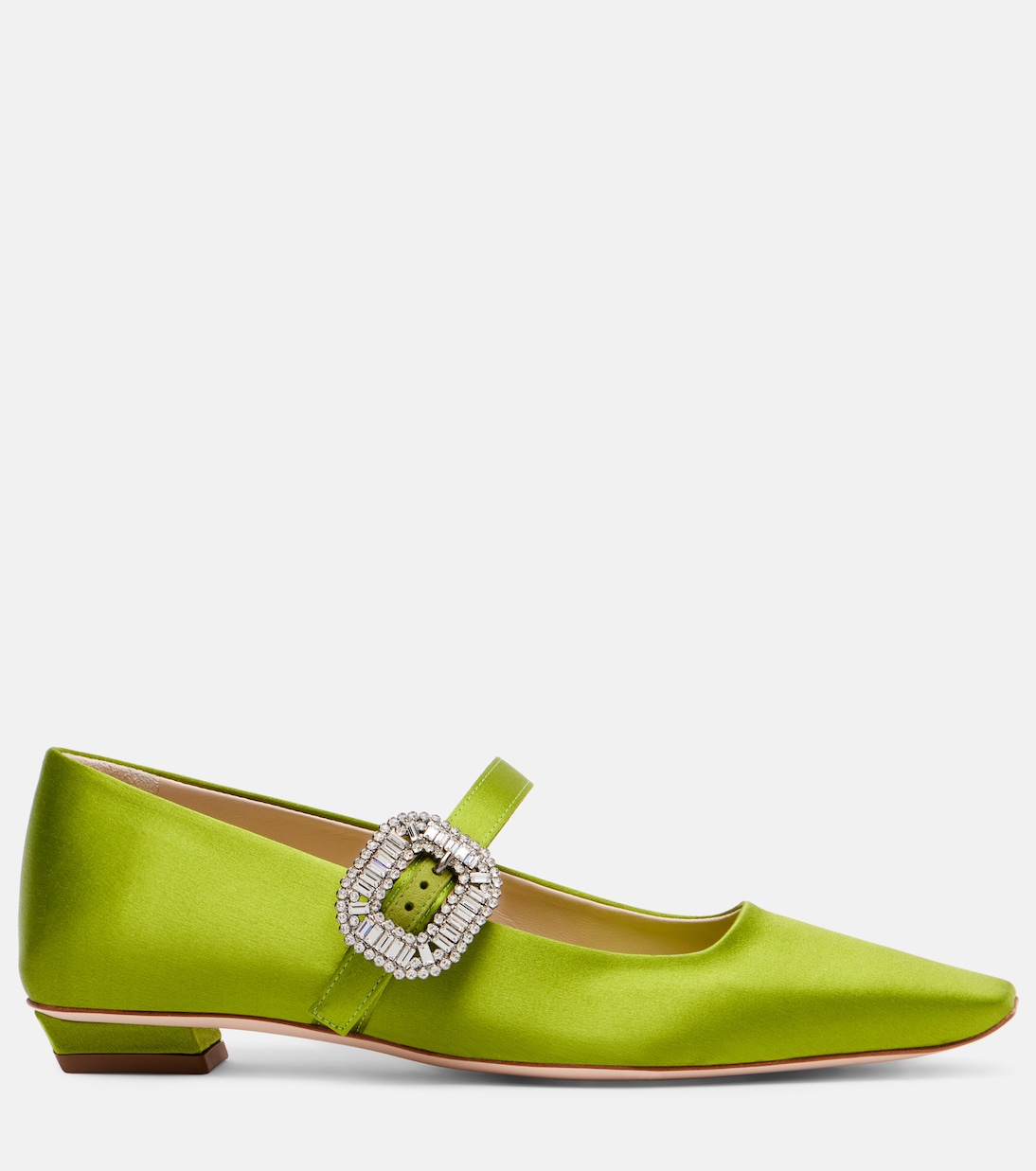 Mary-Jane-Ballerinas Belle Vivier 25 aus Satin | Roger Vivier