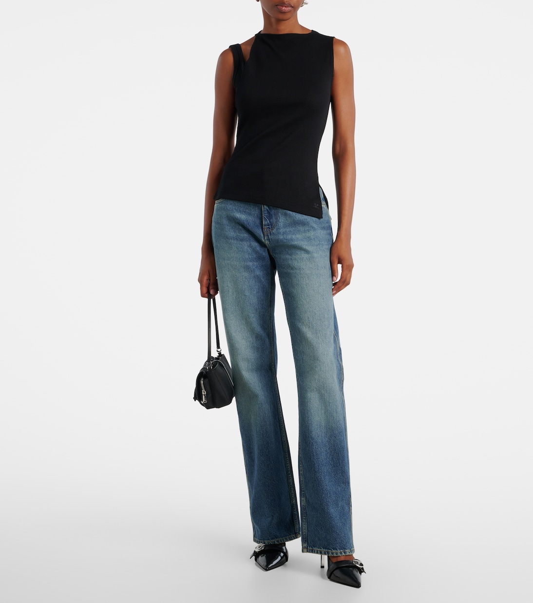 Mid-rise straight jeans | Coperni