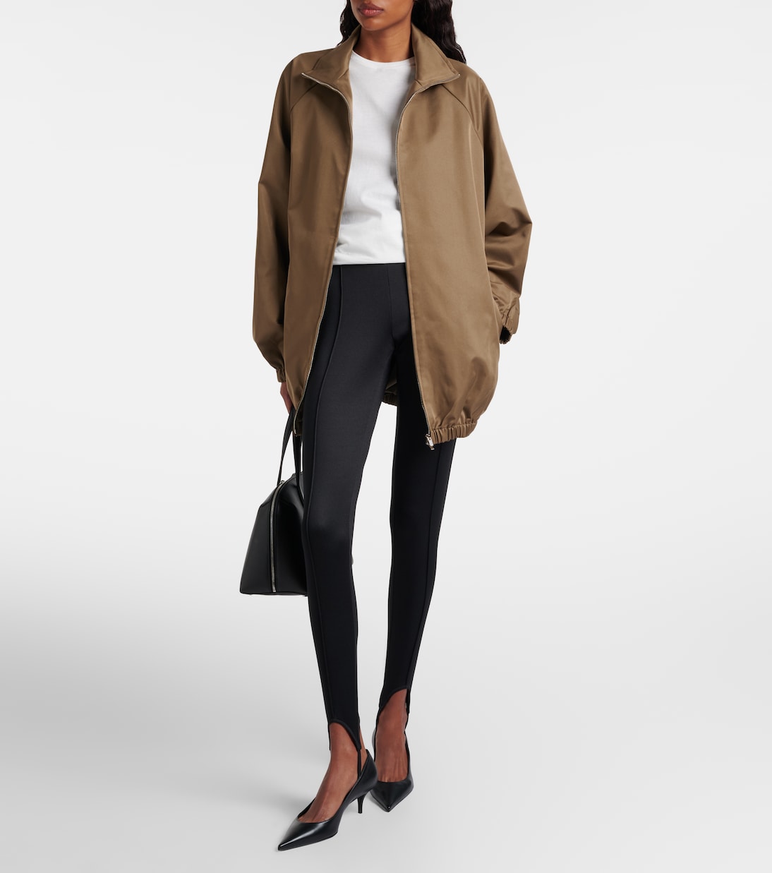 Caserta high-rise stirrup leggings | The Frankie Shop