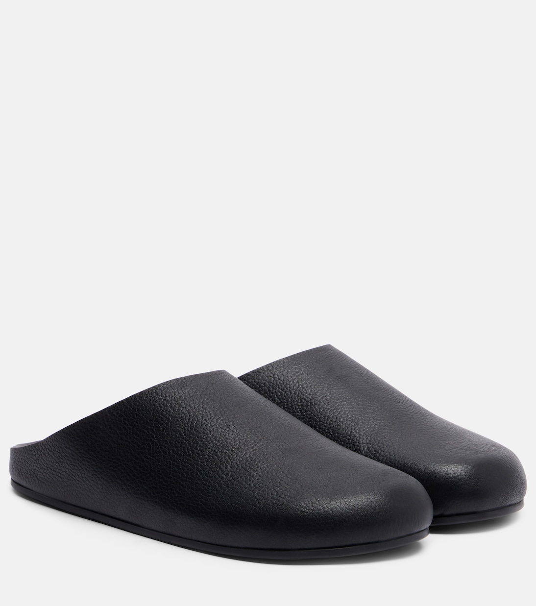 Hudson leather mules | The Row