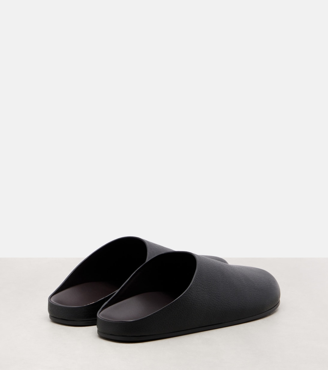 Hudson leather mules | The Row