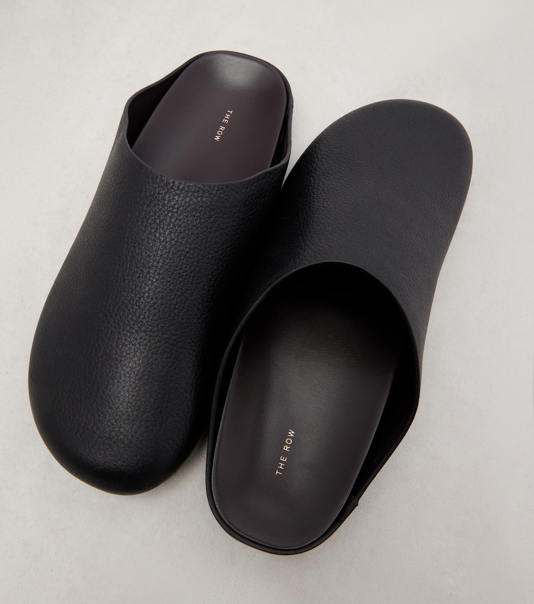 Hudson leather mules | The Row