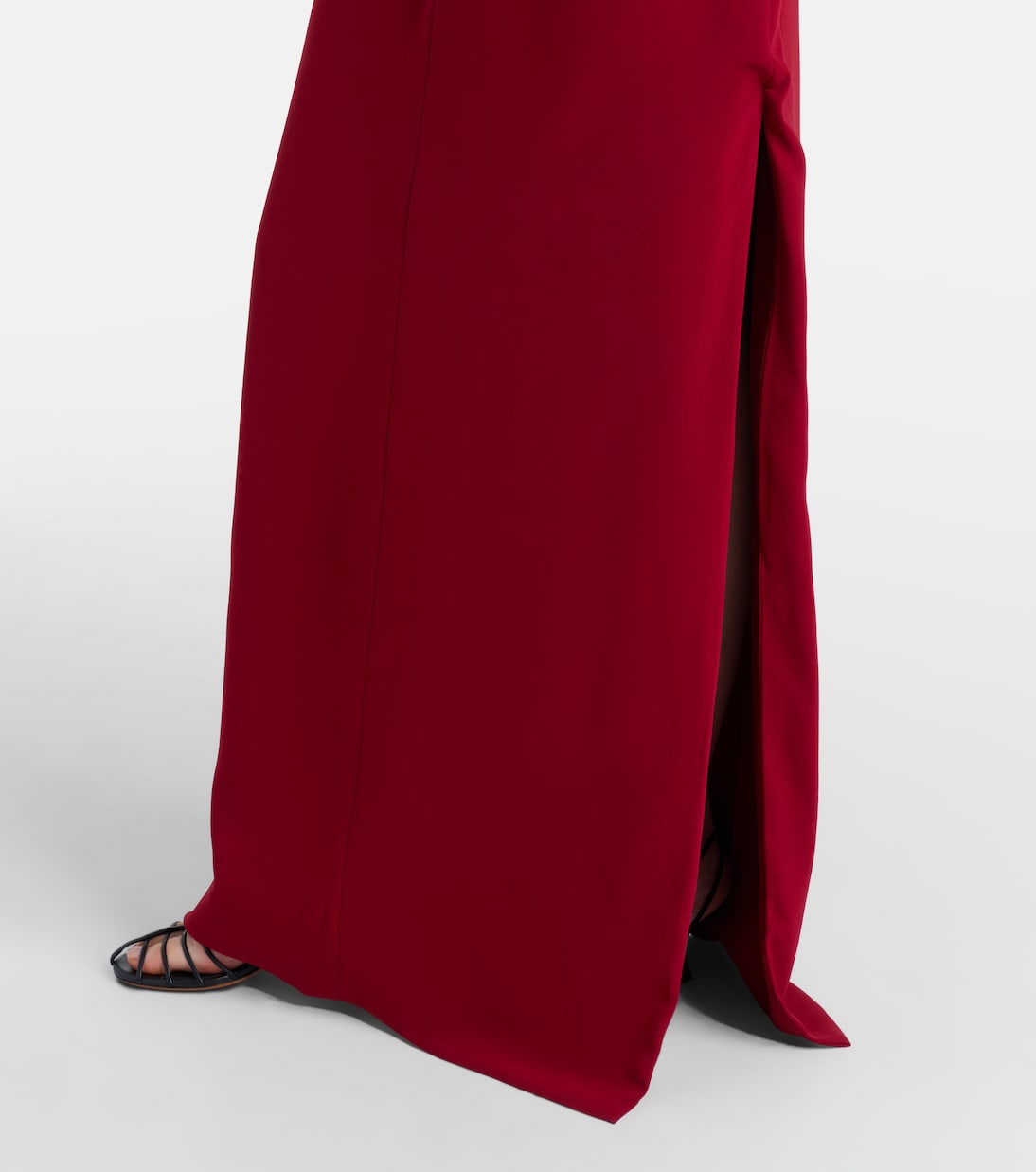 Rosina one-shoulder crêpe gown | Proenza Schouler
