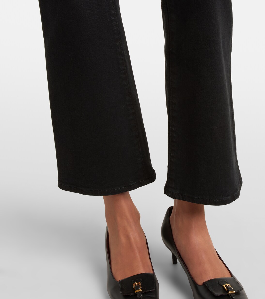 Vivian high-rise cropped flared jeans | Khaite