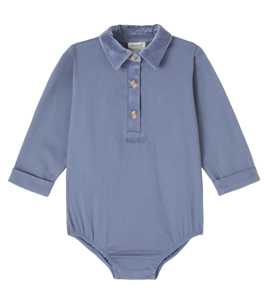 Baby Matsel cotton twill onesie | Donsje
