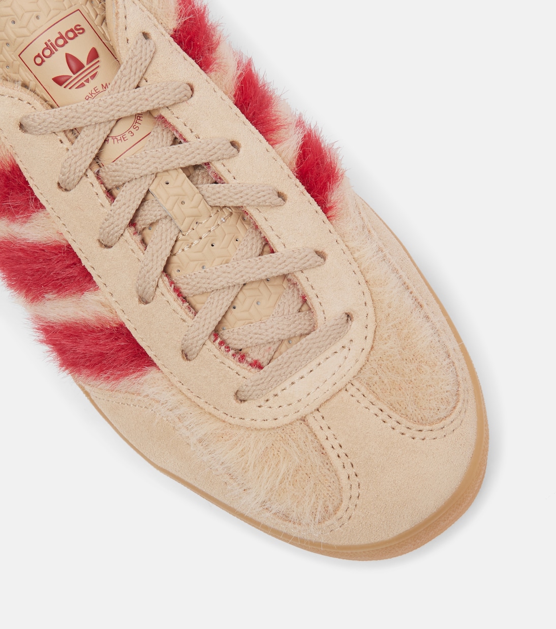 Gazelle Indoor suede-trimmed sneakers | Adidas