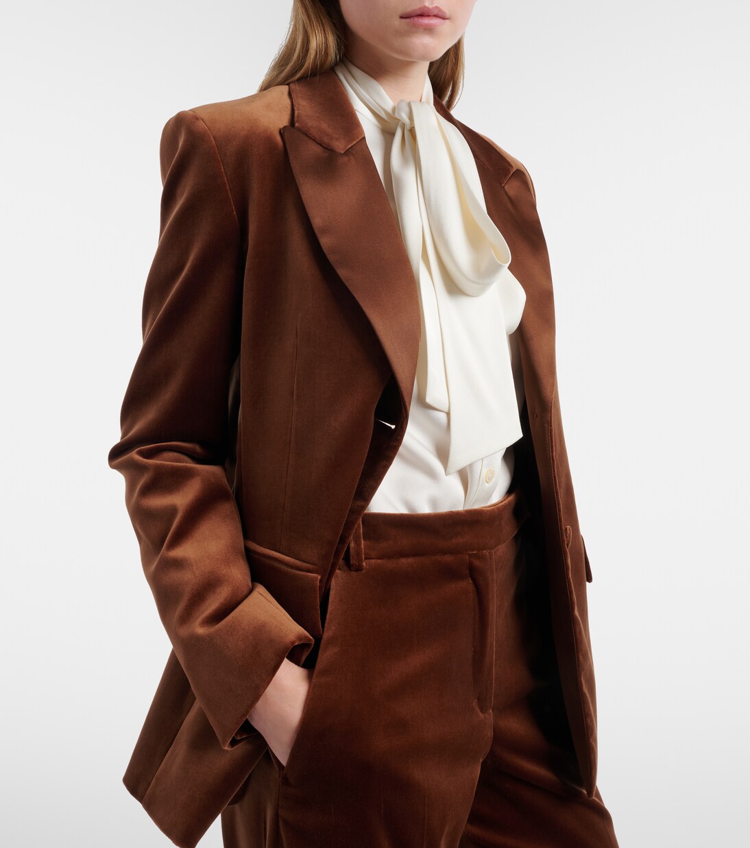 Elegance Softness velvet blazer | Dorothee Schumacher