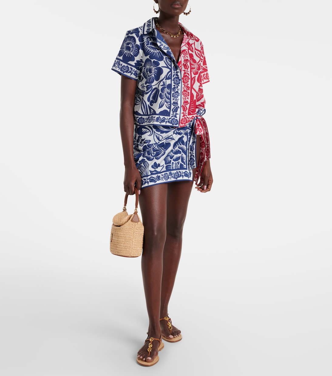 Chemise Cashew And Birds en coton | Farm Rio