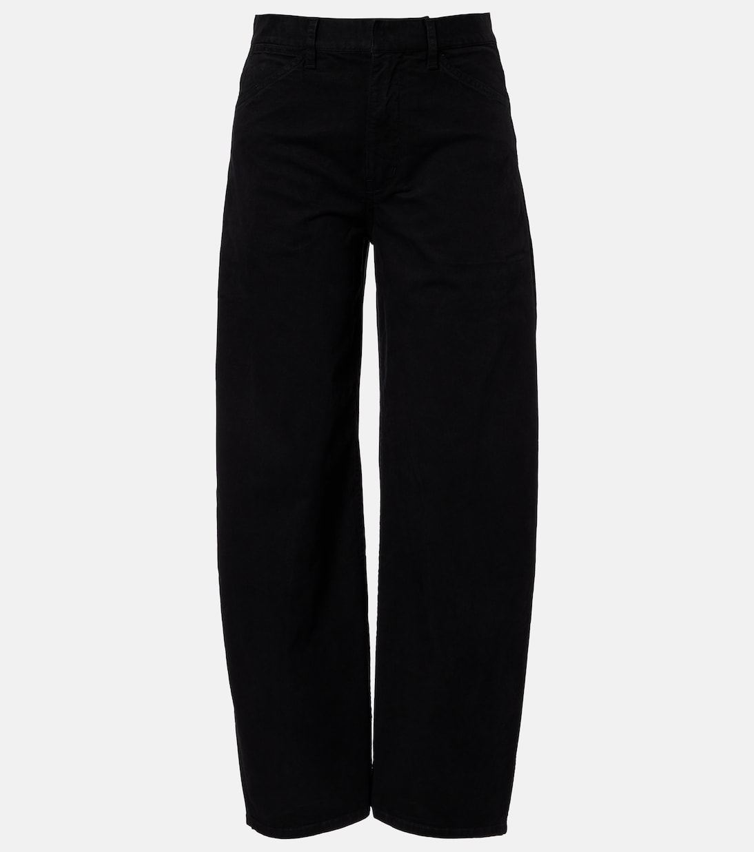 Tribeca cotton twill barrel-leg pants | Nili Lotan