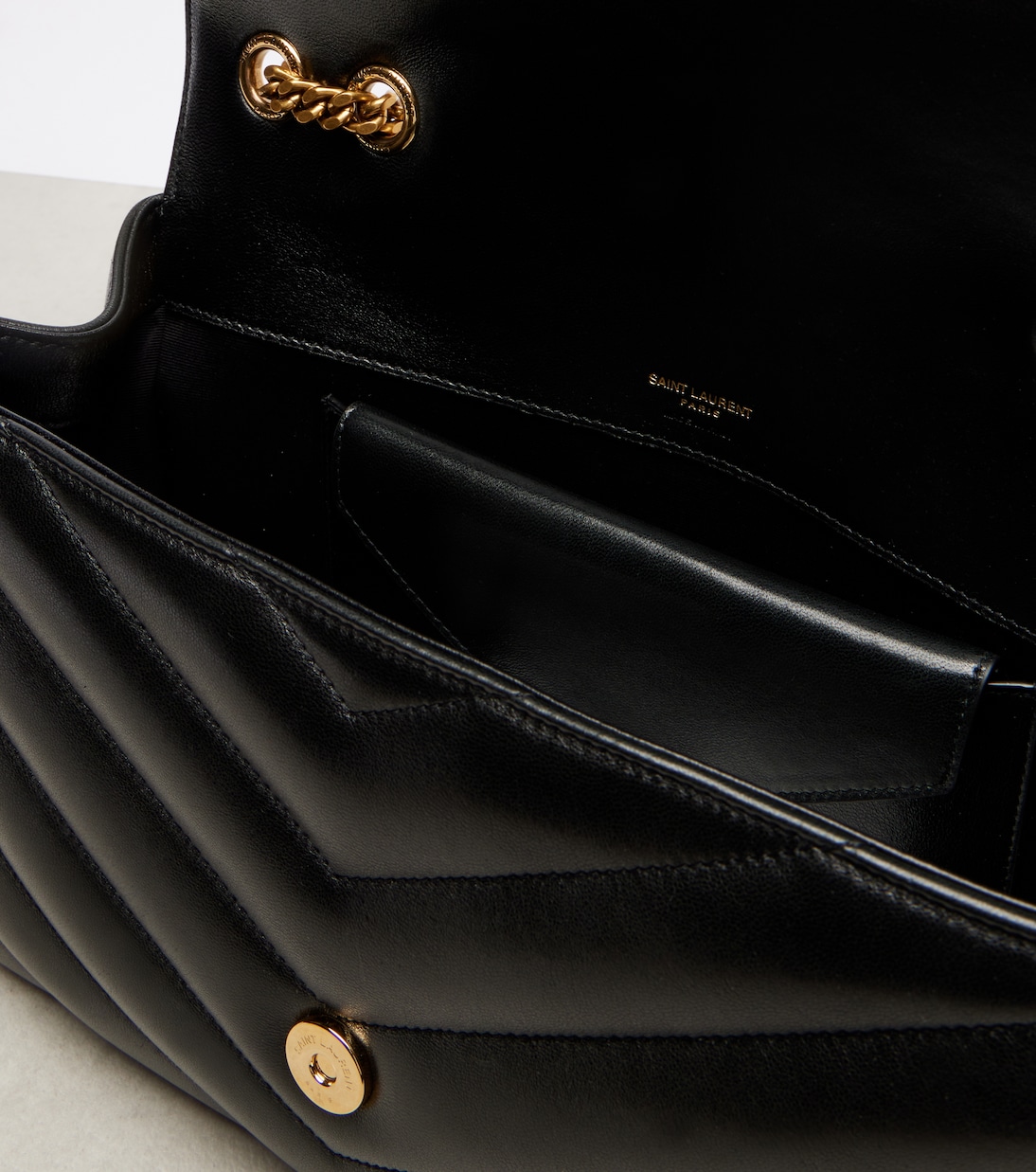 Loulou Medium leather shoulder bag | Saint Laurent