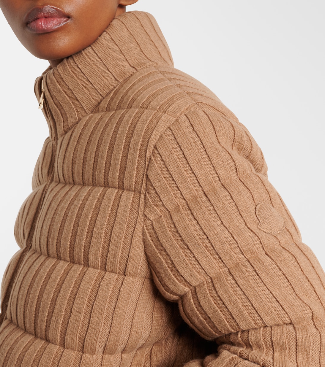 Wool and cashmere down jacket | Moncler