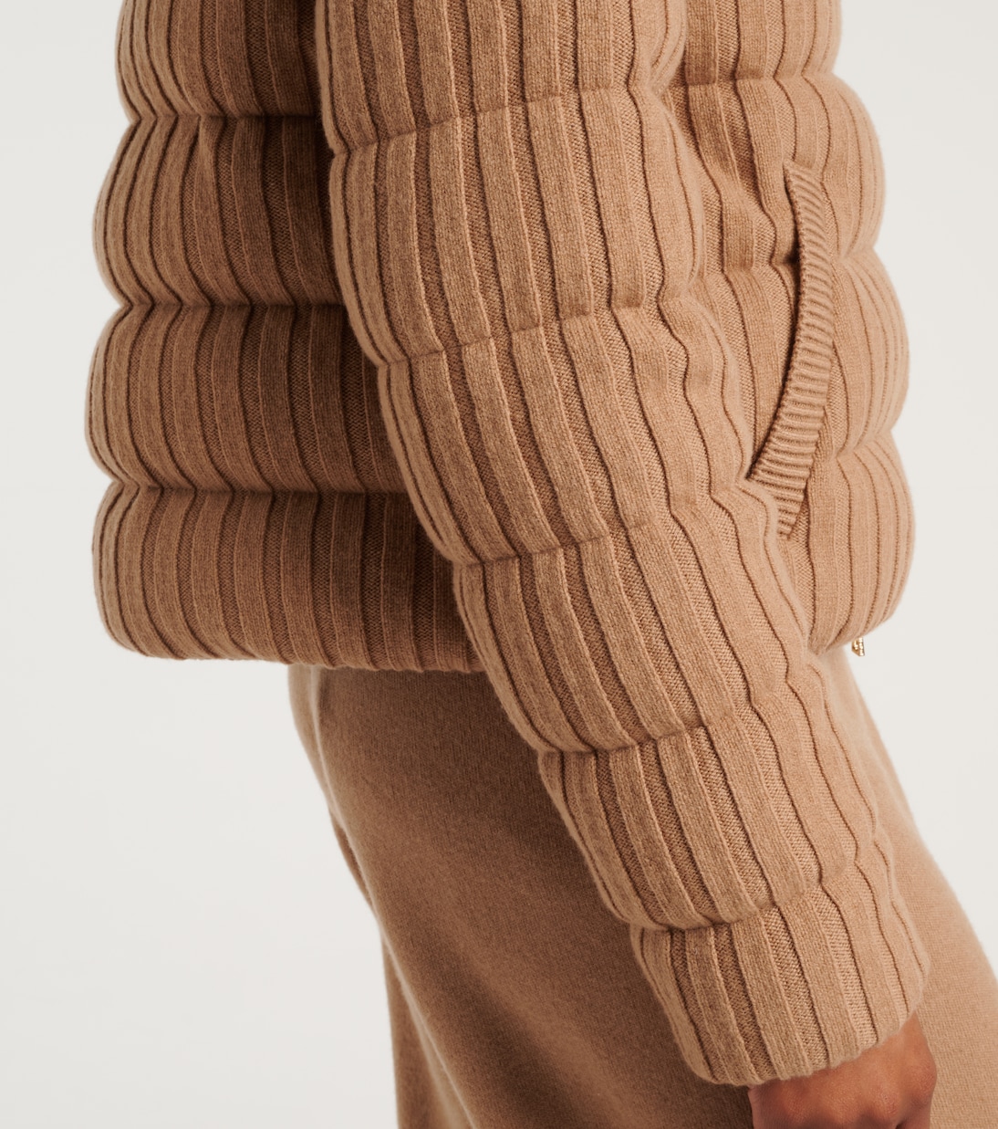 Wool and cashmere down jacket | Moncler