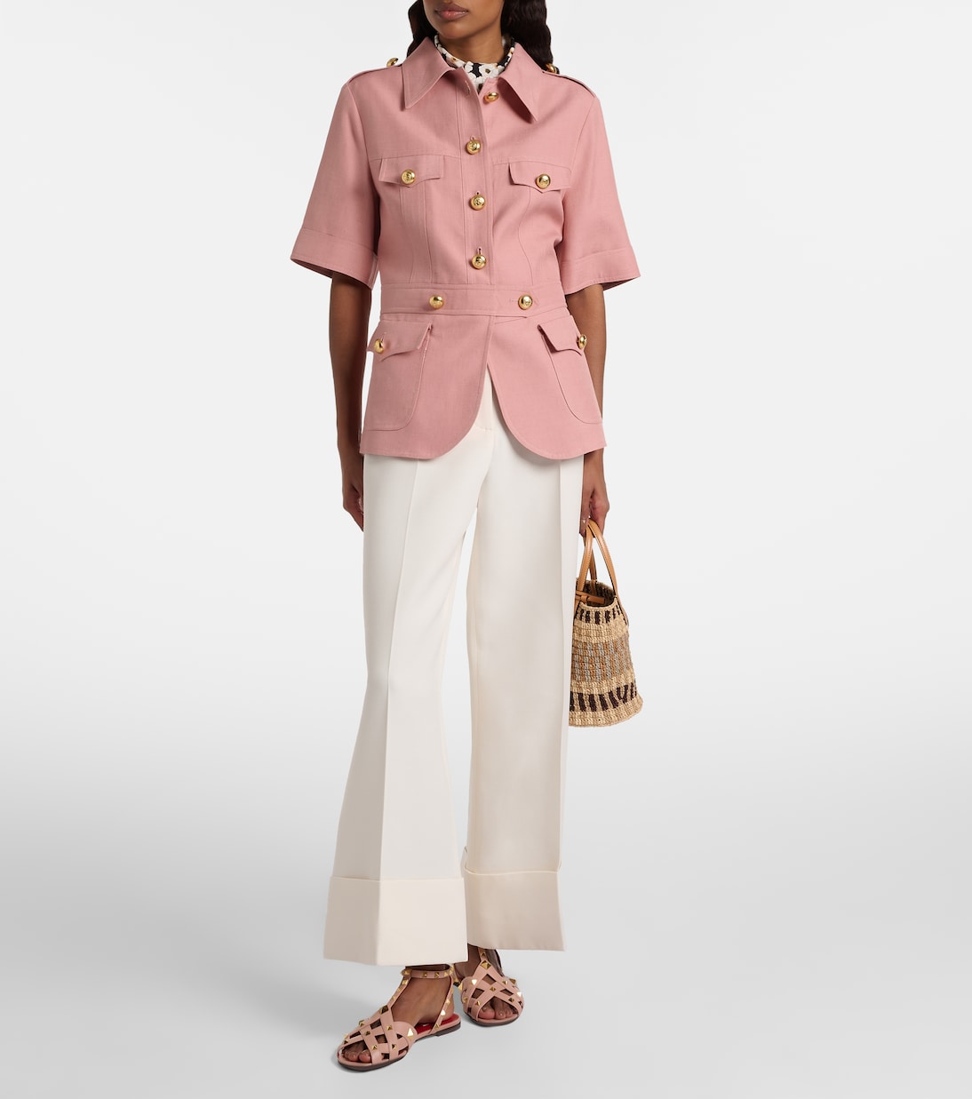 Studdy leather sandals | Valentino Garavani