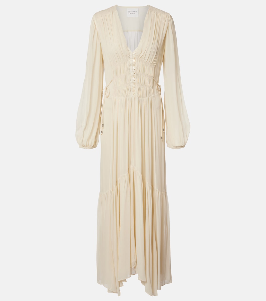 Briane gathered muslin maxi dress | Marant Etoile