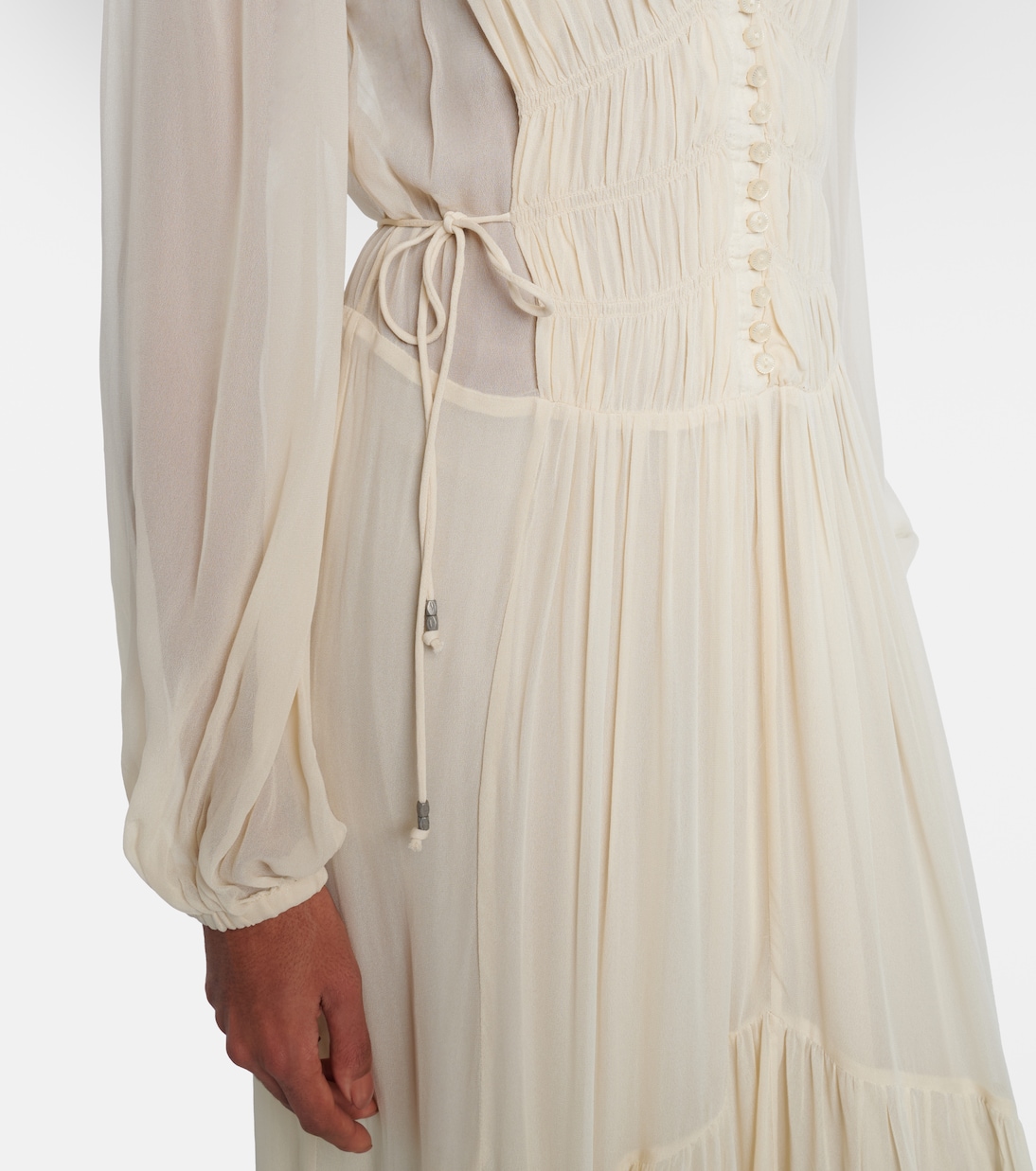 Briane gathered muslin maxi dress | Marant Etoile