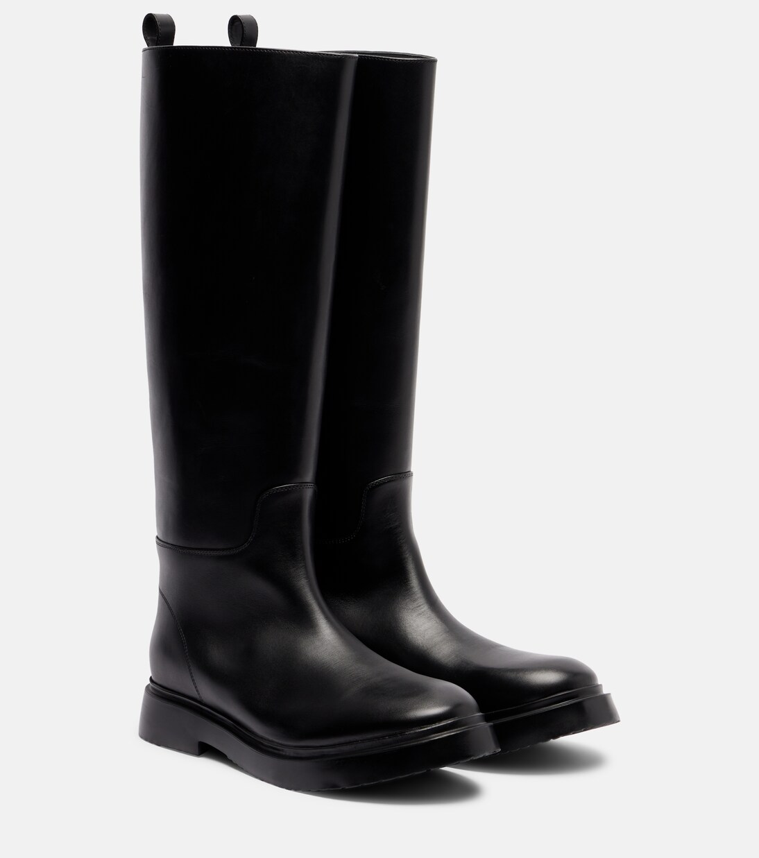Bank leather knee-high boots | Proenza Schouler