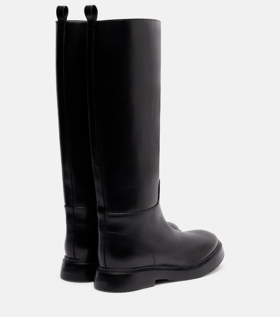 Bank leather knee-high boots | Proenza Schouler