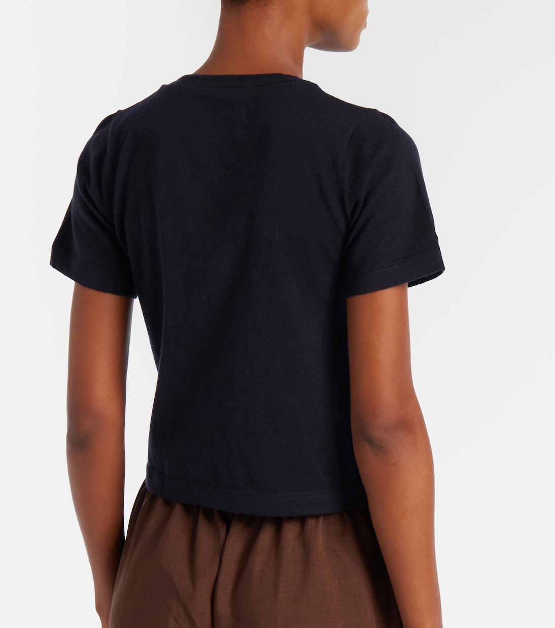 T-Shirt Tina aus Baumwolle und Kaschmir | Extreme Cashmere